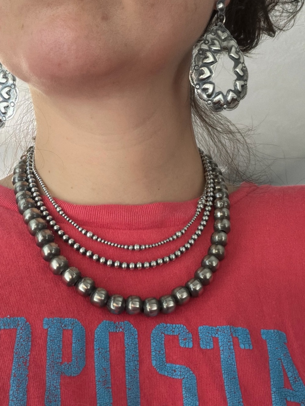 Native American inspired pearls